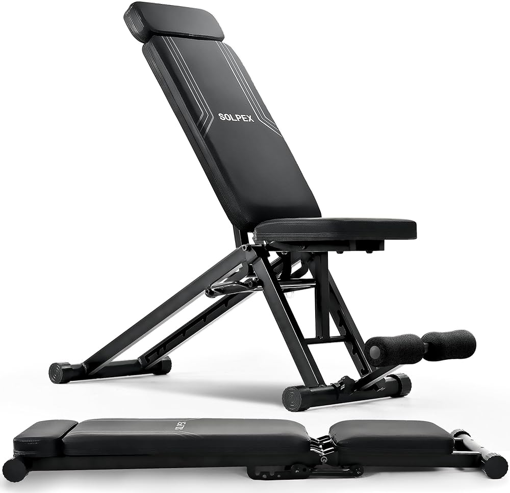 SOLPEX 折りたたみトレーニングベンチ インクラインベンチ ベンチ 壁掛け Amazon.co.jp: Solpex トレーニングベンチ インクラインベンチ